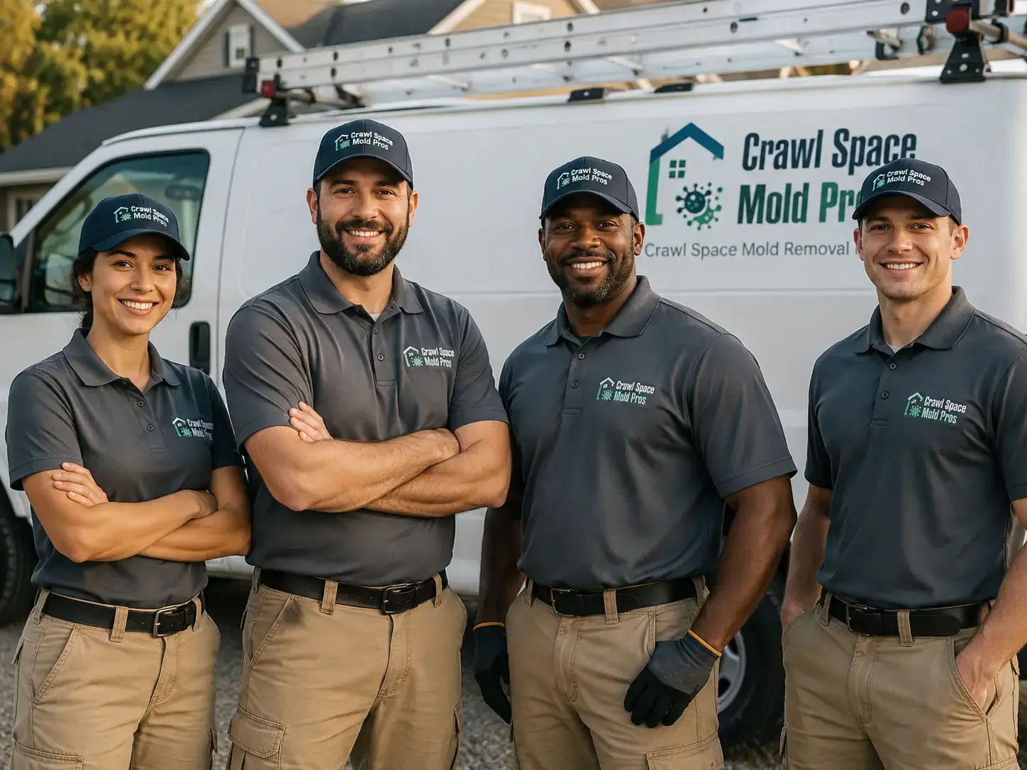 Crawl Space Mold Removal company in Tylerton, MD